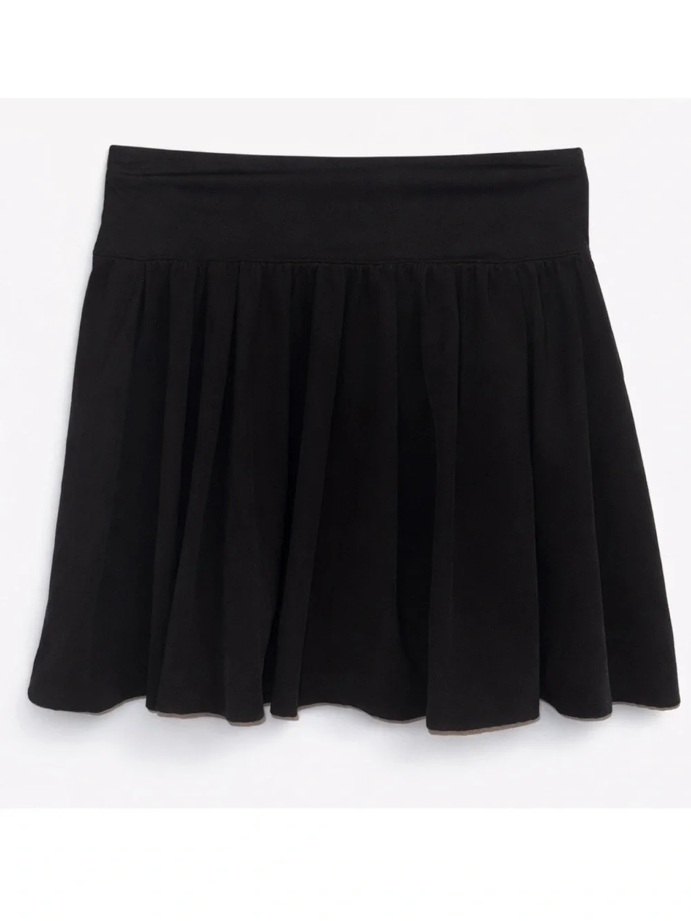 Vanilla Star Black Pleated Athletic Skort w/ Built-In Shorts Size M